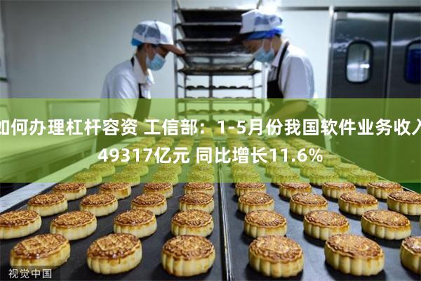 如何办理杠杆容资 工信部：1-5月份我国软件业务收入49317亿元 同比增长11.6%