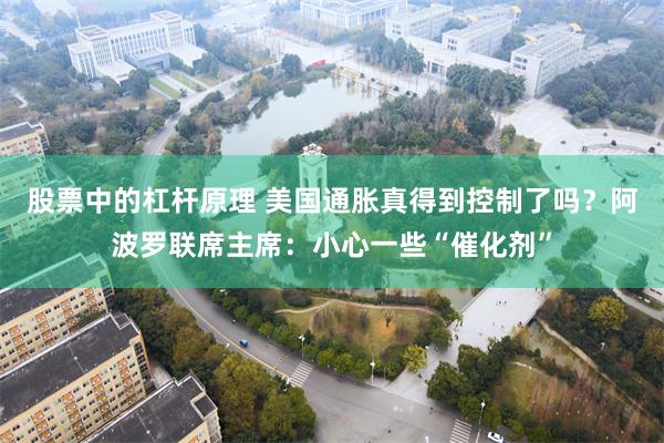 股票中的杠杆原理 美国通胀真得到控制了吗？阿波罗联席主席：小心一些“催化剂”