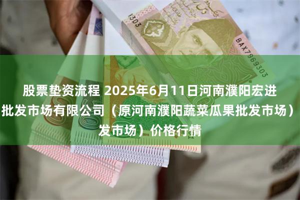 股票垫资流程 2025年6月11日河南濮阳宏进农副产品批发市场有限公司(原河南濮阳蔬菜瓜果批发市场)价格行情