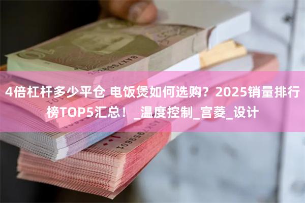 4倍杠杆多少平仓 电饭煲如何选购？2025销量排行榜TOP5汇总！_温度控制_宫菱_设计
